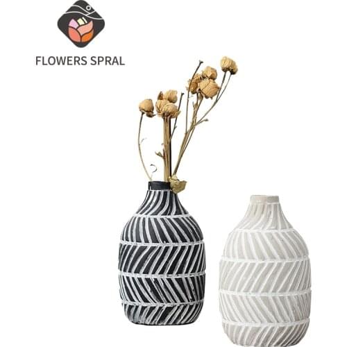 Ceramic Vase Light Luxury Decoration Nordic Style Creative Soft Decoration Crafts Art Flower Arrangement Hydroponic Small Vase