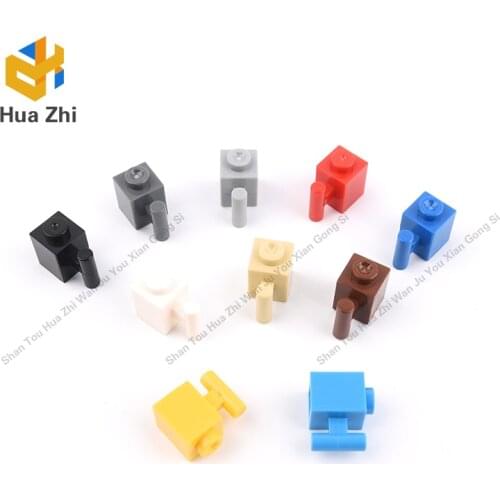 Building Blocks Parts 2921 10PCS Brick Special 1 x 1 with Handle LEGOING MOCS Education