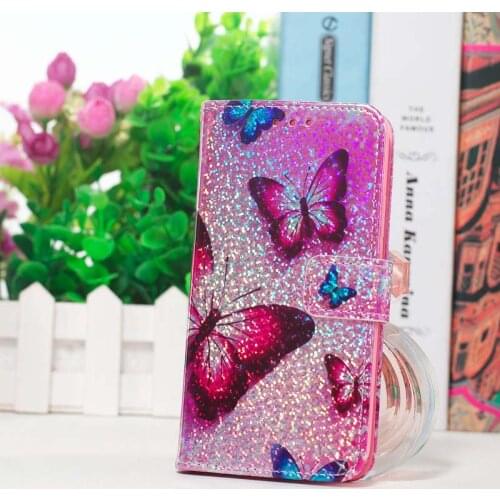 Fashion Bling Glitter Leather Flip Cover For iPhone Xs Max Xr X 8 7 6 6S Plus 6Plus 8Plus Case Bags Wallet Card Holder Shell