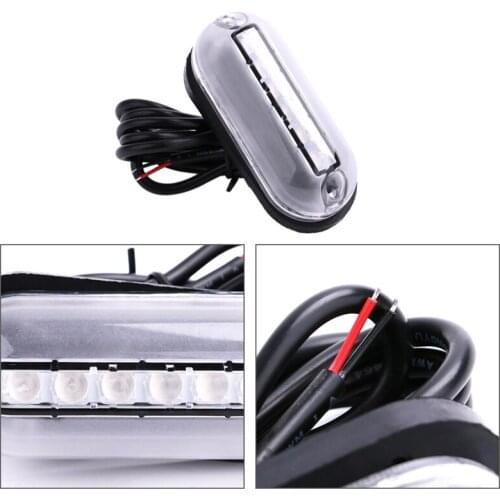 Marine Underwater Pontoon Waterproof Boat Transom Light for Cruise Ships, Yachts, Sailboat DC 10-30V IP68 Blue