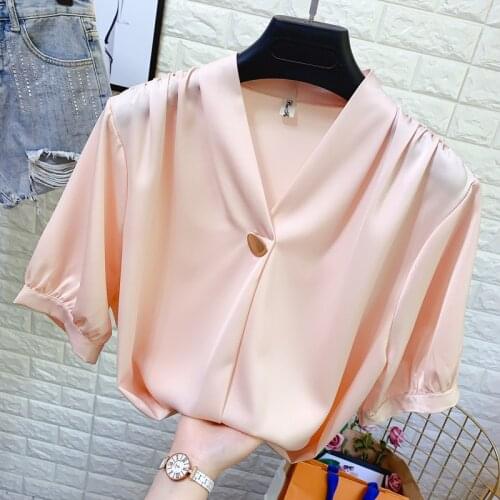 NANCYLIM Satin Blouses