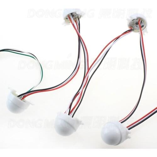 New arrival pixel led modules DC12V waterproof IP68 DMX512 led rgb modules 3 pcs SMD5050 led point light source