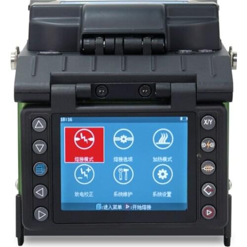 New ModelFusion Splicer JILONG KL-520 Digital Portable Handheld JILONG KL-520 Optical Fiber Fusionadora de Fibra optic