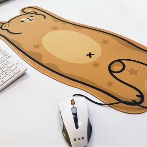 Cute Cartoon Animal Mouse Pad Non-Slip Rubber Mouse Mat Table Mat Mice Pad Mat Mouse Pad Gamer Mousepad for Laptop PC Desk Mat