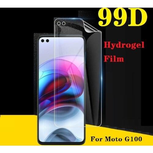 Screen Protector For Moto G100 Hydrogel Film Phone Full Coverage Screen Protector Film Not Tempered Glass