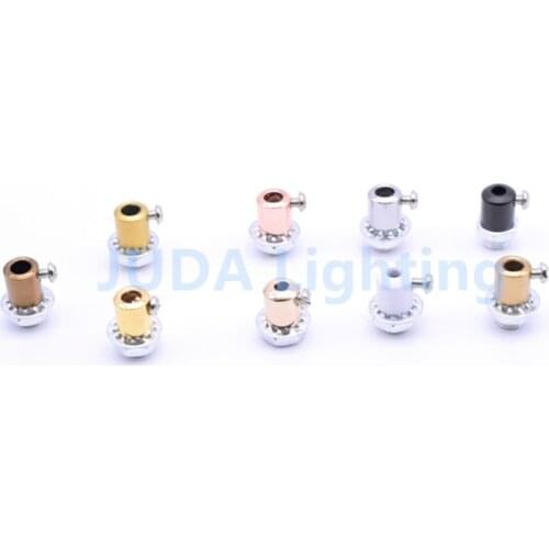 Iron cable clip Iron wire grip with M10 thread lamp tooth tube Wire Cord metal cable grand for led Pendant Light retro lamp base