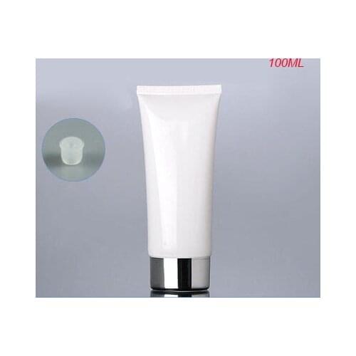 100ml white Empty soft mildy wash butter handcream tube Storage Travel Cosmetic Hand Cream Lotion Containers Bottle