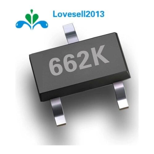 20pcs XC6206P332MR 662K XC6206 3.3V/0.5A Positive Fixed LDO Voltage Regulator SOT-23 new original