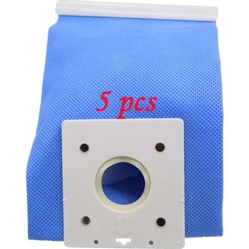 5 Pieces Dust Bags for Vacuum Cleaner Parts Long Term Filter Non-Woven Fabric for Samsung DJ69-00420B SC5482 SC61b4 High Quality