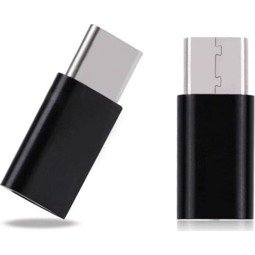 1Pc OTG Android Type-C to Micro USB Adapter Type-C Mobile Data Mobile Interface Phone Phone Adapter Converter Charging Cabl Y0G0