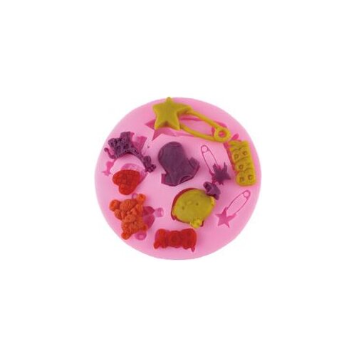 Rushed Top Fashion Cake Decorating Tools Mold Chocolate Fondant Cake Decorating Liquid Baby Giraffe Heart Pin Bakeware