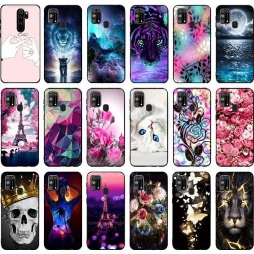 Case For Coque Samsung Galaxy M31 M315F Cover 6.4" TPU Soft Silicone Back Case Cover For Fundas Samsung Galaxy M31 Phone Cases
