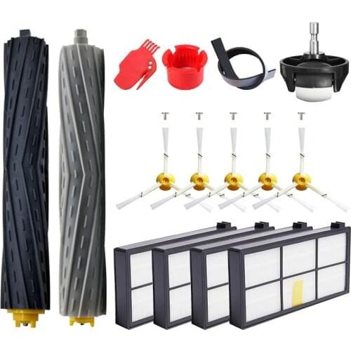 For iRobot Roomba 800 Series Roller Side Brushes Filters Wheel Kits for 860 870 880 890 Vacuum Cleaner Accessories Replacement