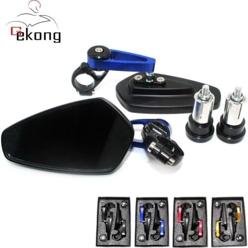 For YAMAHA MT-03 MT-07 MT-09 MT-10 FZ-09 FZ-07 FJ-09 MT09 Tracer MT07 Motorcycle 22mm Handle Bar Grips End Rearview Side Mirrors