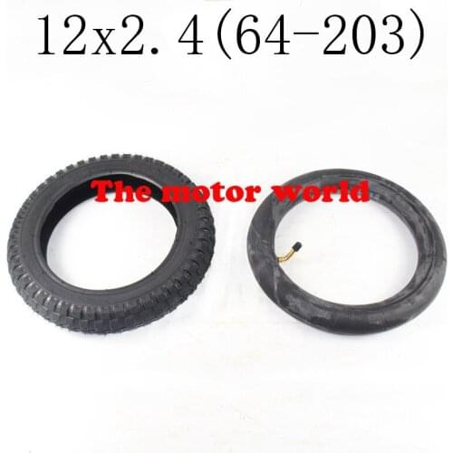 Hot Sale High Performance New 12x2.4 Tire Electric Scooter Tyre for Kids Bike 12 Inch 64-203 Children Bicycle Tire