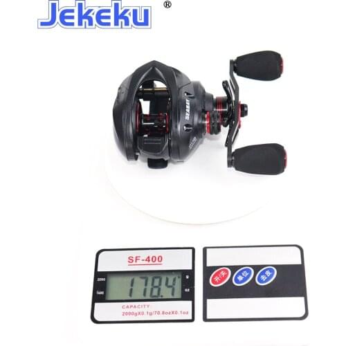 JEKEKU NEW Carbon Baitcasting Fishing Reel 8.1:1 Max Drag 8kg 11+1BB Freshwater Fishing Reel Saltwater Casting Fishing Wheel