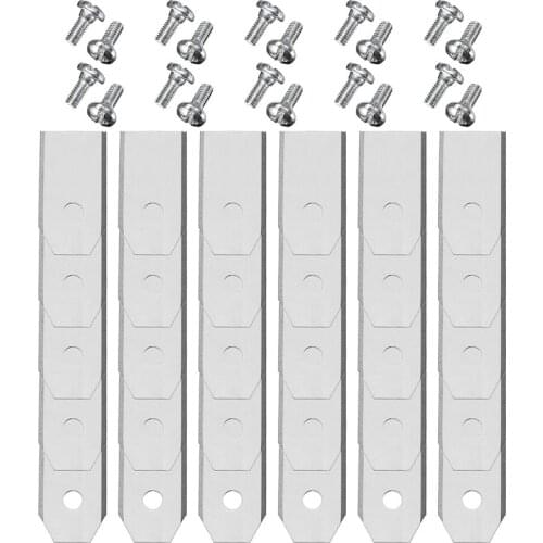 JX-LCLYL 30PCS 0.6MM Stainless Steel Blades Lawn Cutter Blade For Automower Gardena