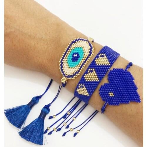 Pretty Bead Miyuki Bracelet lips Bracelets For Women Jewellery Gift Jewelry Girl Handmade Woven Pulseras Wholesale