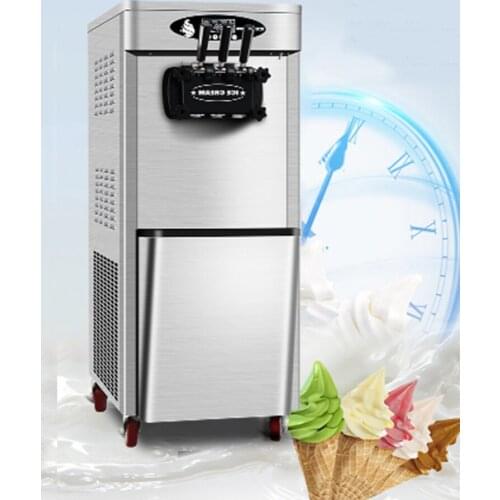 3 Flavors Soft Ice Cream Machine Yogurt Maker With Free Shipping By Sea