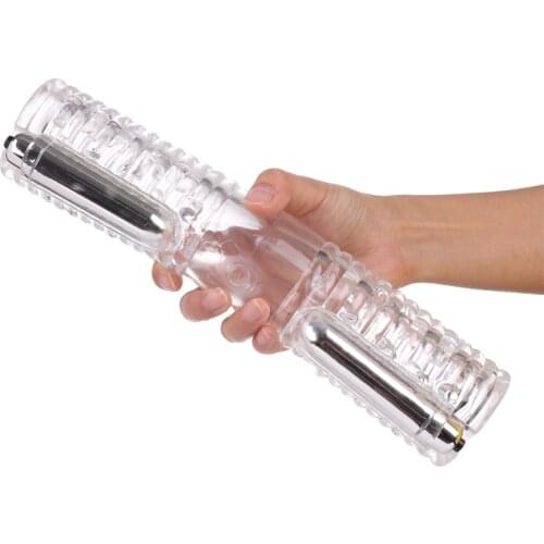 Male Masturbator Cup Soft Pussy Sex Toys Transparent Vagina Adult Endurance Exercise Sex Products Vacuum Pocket Cup For Men