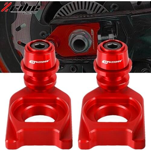 Chain Adjustment Block Frame swingarm Spools sliders Rear Wheel Axle Stand Hook Set FOR SYM MAXSYM TL 500 Maxsym TL500 2020-2021