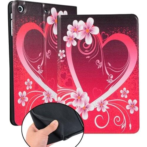 New Case For iPad 9.7 2018 /2017 Case Ultra Slim PU Leather Smart Cover for iPad 5/6 Air Air 2 Case 9.7" tablet stand Soft Back