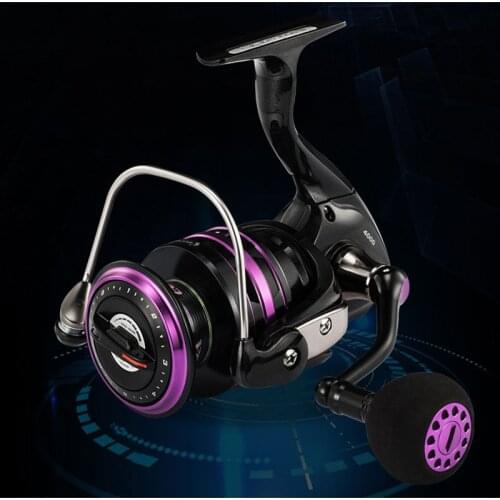 Original Ecooda Brand EBF 2000-5000 Spinning Reel Lure Fishing Reel 5+1BB Gear Ratio 5.1:1 Bass Reel