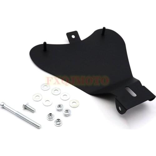 Motorcycle Solo Seat Baseplate Base Pan Bracket Fit For Harley Chopper Bobber Custom Sportster Dyna XL 883 1200 72 48