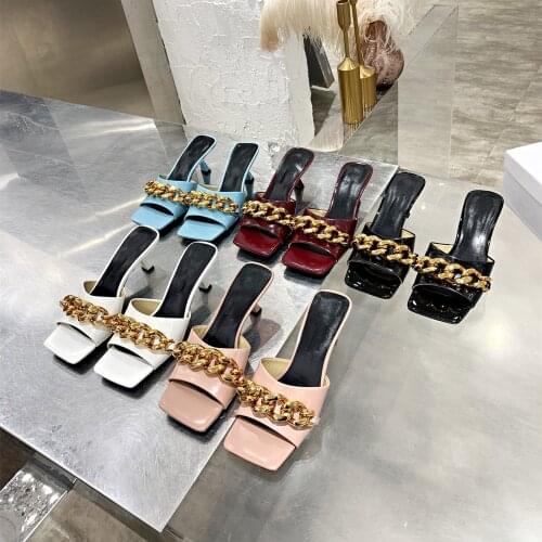 Puls Size 34-42 Genuine Leather Slippers Hot Sell Fashion Womens Shoes Luxury Brand Design Shoes Comfortable Outside Slippers