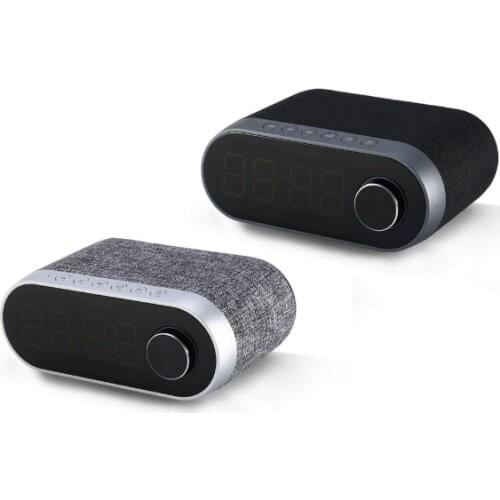 REMAX RB-M26 Portable Fabric Bluetooth Speaker with alam clock Bluetooth 4.2 Essential to home High quality music