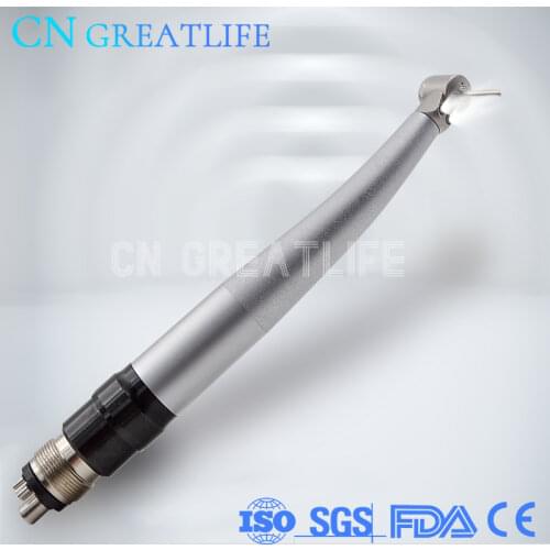 2 Hole 4 Hole Single Water Spray Super Mini Head Led 2 Leds Children Handpiece High Speed High Speed Handpiece Led