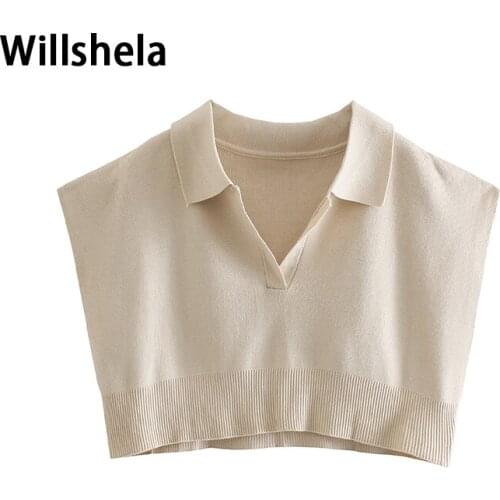 Женские летние футболки Willshela China At AliExpress
