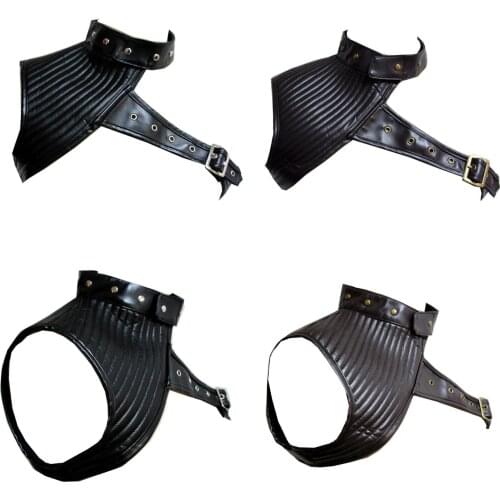 Women Steampunk Corset Vintage Gothic Punk Rock Black Brown Shrug One Shoulder Stand Mini Jacket S-XXL