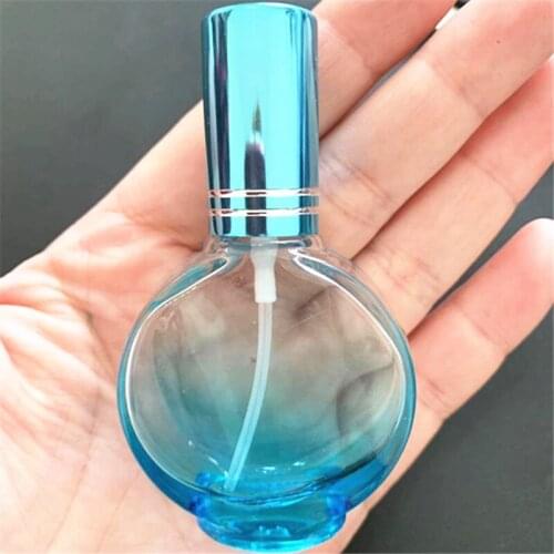 15ml New Round Color Spray Perfume Empty Glass Bottle 100PCS/LOT