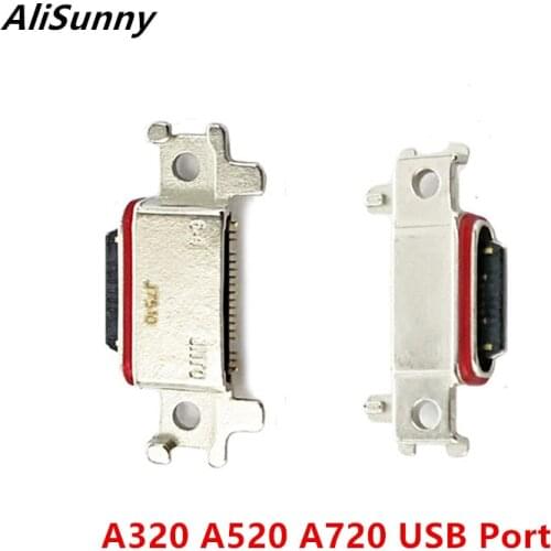 AliSunny 10pcs USB Dock Connector for SamSung Galaxy A320 A520 A720 2017 Charging Charger Port Micro Socket A3 A5 A7 Parts