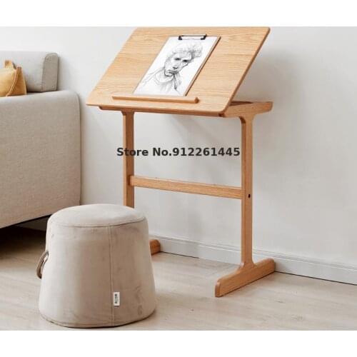 Genji Wood Language Solid Wood Sofa Edge A Few Simple Modern Oak Corners A Few Nordic Small Family Living Room Lifting Small Tea