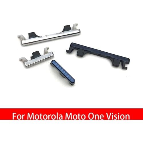 For Motorola Moto E4 E5 E5 Plus One Action/Vision/Funsion Plus Power On Off Volume Side Button Key Flex Cable Power Side Button
