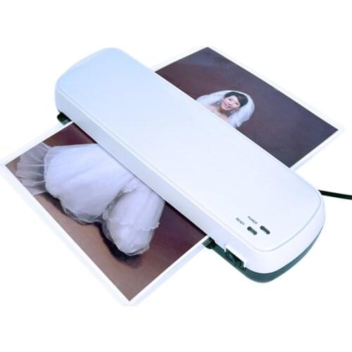 A4 220mm width Photo Laminator Hot Cold Laminator Plastificadora Termolaminar Machine Laminating Speed 300mm/min Film Laminating