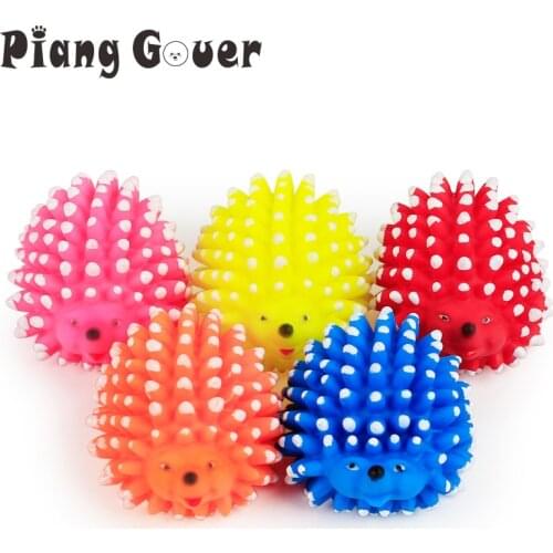 Cute Hedgehog S Dogs Cat Toys Cartoon Dog Squeak Toy For Pet Puppy
