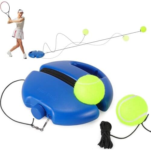 Exercise Tennis Training Tool Multifunction Ball Sport Self-study Rebound Ball Trainer Free Sparring Device Tennis Trainer Set