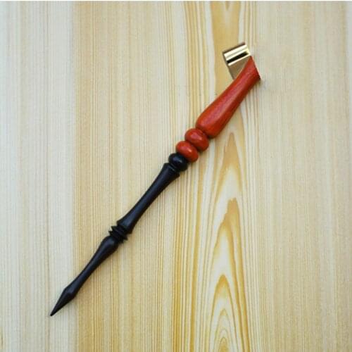 New Deluxe English Calligraphy Copperplate Oblique Cut Wood Dip Pen Holder Handmade Vintage Gift Dip Pen