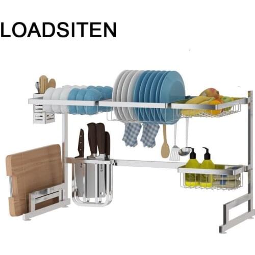 Afdruiprek Organization Accessories Cocina Kuchnia Organizador De Stainless Steel Mutfak Cozinha Rack Cuisine Kitchen Organizer