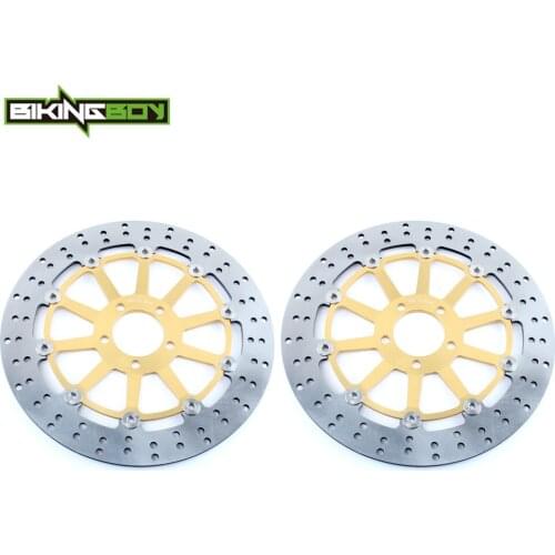 BIKINGBOY For Kawasaki Ninja ZX7R ZX7RR 96 97 98 99 00 01 02 03 ZX9R 94-97 95 02-04 ZX12R 00-03 Front Brake Discs Rotors Disks