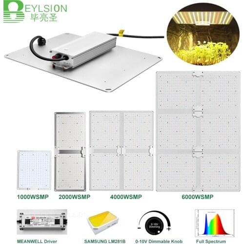 BEYLSION Dimmable Waterproof Quantum Board Phytolamp LED Plant Box Light Grow Plant Fixtures Indoor Grow Lamps For Room Tent