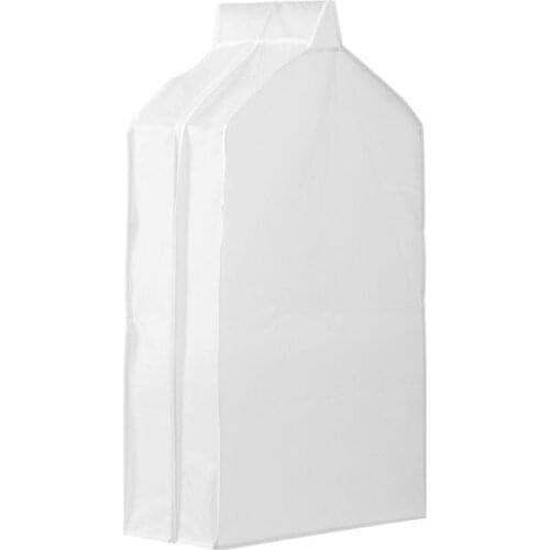 Closet Dustproof Waterproof Hanging Clothing Storage Bag Garment Bag Suit Coat Clothes Dust Cover Protector Wardrobe K0AB