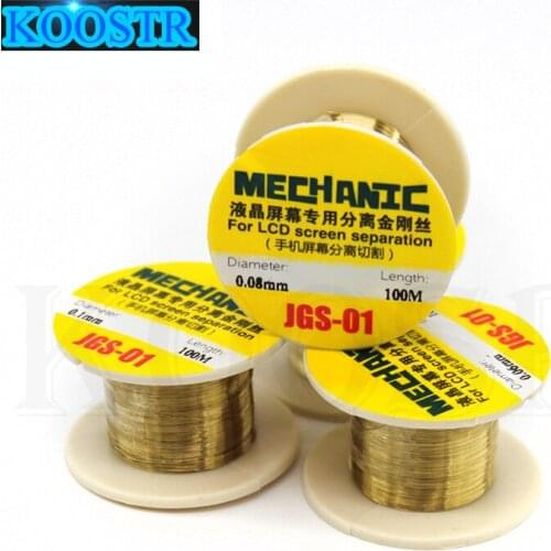 100M Mobile phone screen separation gold wire cutting separator split screen lines King kong silk separation line