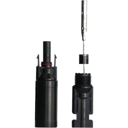 2PCS Solar Panels Connector Male to Female With Fuse 1000V Waterproof Connector