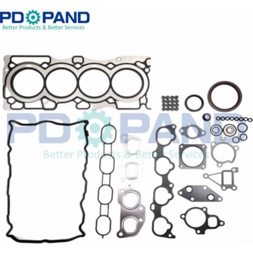 QR25 QR25DE Engine Overhaul Rebuilding Gasket Set/Kit A0101ET80J for Nissan X-TRAIL T31 2.5 2488cc with Oil Valve Seals