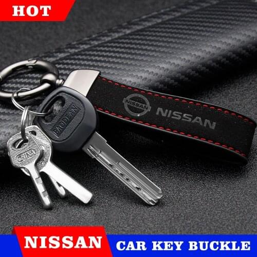 Fashion 3D Car Styling Nissan Emblem Keychain Men Women Key Chain Rings For Nissan X-Trail T32 Qashqai J11 Murano Z52 Navara