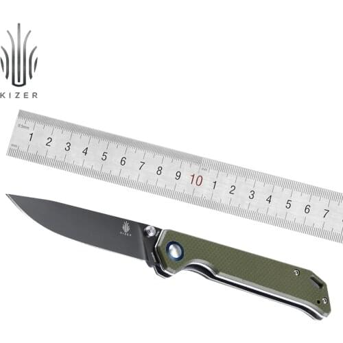 Kizer Survival Knife Begleiter V4458N2 New N690 Steel Blade Folding Pocket Knife Essencial Hand Tools
